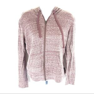 Aeropostale Women’s Pink Hoodie Zip Jacket L